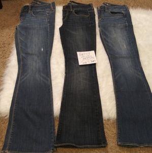 American Eagle Artist Bootcut Jeans. Size 4 Short.